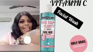 VITAMIN C FACIAL WASH : soap and glory best ✨