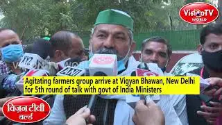 #RakeshTikait #Farmer #Leader & National Spokesperson of #Bhartiya #Kisan #Union, on Vision TV World