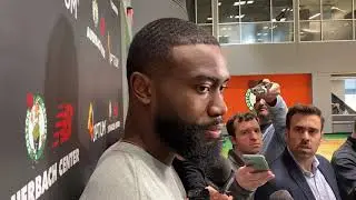 Jaylen Brown updates injury before Celtics Jazz