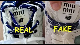New Balance 530 miu miu how to spot fake. Real vs fake New Balance Miu Miu 5320 sneakers