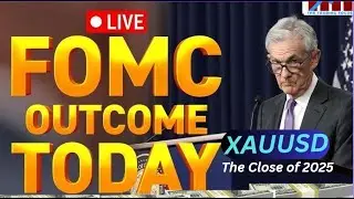 LIVE FOMC Meeting Minutes  XAUUSD Trading  30/12/2025 Signals strategy #xauusd