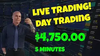 LIVE Day trading On LightSpeed- $4,750.00 5 Min