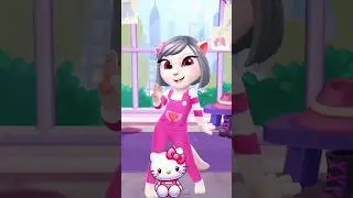 my talking Angela hello Kitty 💝#fyp #reels #hellokitty #cosplay #cute #mytalkingangela2