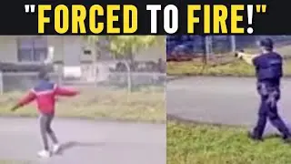 Video Of Florida Officer Shooting UnArmed Black Man In The Back!!
