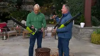 Sun Joe 24V Cordless Air Turbine Jet Blower with Battery on QVC