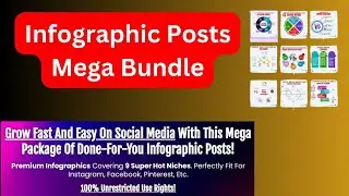 Infographic Posts Mega Bundle Review - Grow Fast And Easy On Social Media