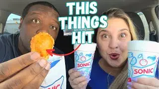 Trying SONIC NEW Menu Items! [Food Review]