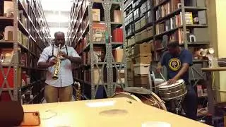 Marshall Trammell & Kevin Robinson at Prelinger Library