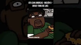GTA SAN ANDREAS - Misi&oacute;n 5 - Drive-thru be like: #gtamemes #gtasanandreas
