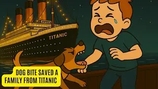 TITANIC | How a dog bite saved a family from Titanic | J&M Stories Studio |