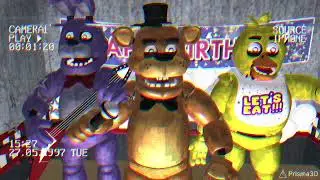 fnaf showtime remake (prisma 3D) animation