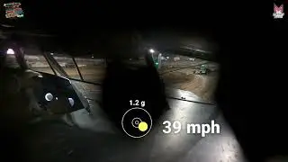 #45 Chase Holland - USRA Modified - 1-10-2024 Vado Speedway Park - In Car Camera