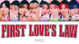 EPEX(이펙스) - 첫사랑의 법칙 (First Love's Law) Color Coded Lyrics (han/rom/eng/pl)