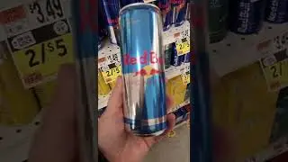 Sugar free Red Bull? I didn't even know that existed 😐 #shorts