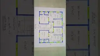 30&times;40 house plan for,#two brother house plan '#1200 Sqft