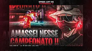 ✅ SPEED ART DE THUMBNAIL DE FREE FIRE (PARA CLIENTE)