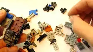 Ski speeder vs First order walker Set 75195 | LEGO STAR WARS | Deslizador vs Caminante microfighter