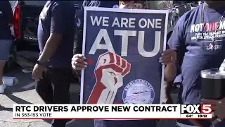 RTC bus drivers approve new contract