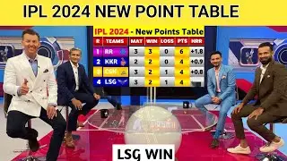 IPL 2024 NEW  POINT TABLE  ! rcbvslsg #pointtable