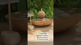 LIGHT WEIGHT INDOOR STONE WATER FOUNTAIN FROM STONEMART&trade; | STONE FOUNTAIN EXPORTER | ORDER ONLINE