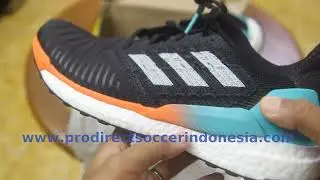 Adidas Solar Boost M CQ3168 Black Aqua | Sepatu Lari Original