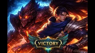 Malphite Support + Yasuo | Bot Lane Ranked Solo Q | Enemy FF