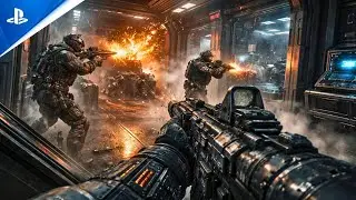 (Ps5) Boarding an Enemy Ship in the Middle of a Warzone [4K60]