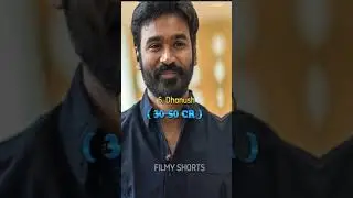 Top 10 highest paid tamil actors 🤑💥 #shorts #short #tamilactors #highestpaid #2023