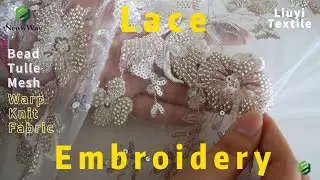Beaded Embroidery Lace Fabric | The Chinese manufacturer