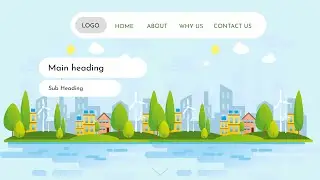 Website Component Design in Adobe Illustrator | Home page Design | Adobe Illustrator Fast Play