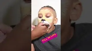 Metro Parent Magazine : Easy Halloween Lion Makeup
