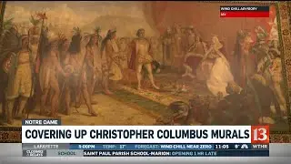 Covering Up Christopher Columbus Murals