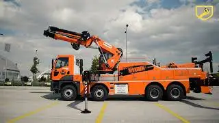 HİDROKON HK 105 L6 HRT -F KATLANIR BOMLU AĞIR HİZMET TİP KURTARICI - HEAVY RECOVERY TRUCK