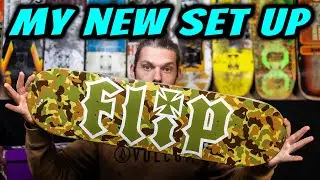 FINALLY Setting Up A New Skateboard ( Flip Skateboard Set Up )