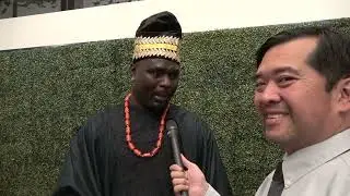 Lateef Kayode Carpet Interview at Health4Peace 2023