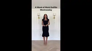 Styling a Week of Work Outfits