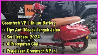GREENTECH VP LITHIUM BATTERY НОВЕЙШИЙ ЭЛЕКТРОМОТОЦИКЛ 2024 ГОДА