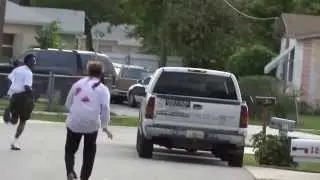 розыгрыш в майами зомби на улице zombie prank 1080p FULL HD