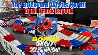 Tamiya Mini 4WD - The Brickyard Vertis North April Track Layout