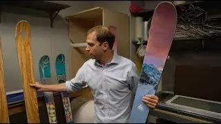 Wagner Custom Skis Factory Tour: Graphics