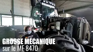 On attaque les réparations sur le Massey Ferguson 8470