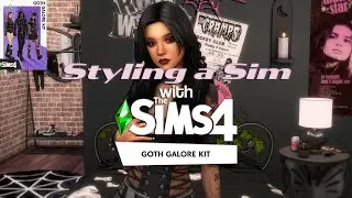 speed cas | the sims 4 goth galore kit