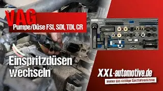 Einspritzd&uuml;sen ausbauen und Dichtringe erneuern &ndash; f&uuml;r VAG mit Pumpe-D&uuml;se-Einheit FSI, SDI, TDI, CR