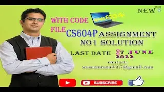 cs604p assignment no 1 solution(with code file ) cs604p complete assignment solution (27 june 2022 )