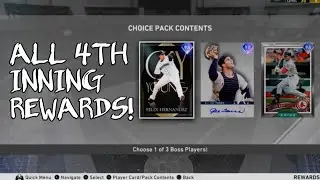 ALL 4TH INNING PROGRAM REWARDS! MLB THE SHOW 20 DIAMOND DYNASTY