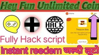 💥Fully Hack Script😱😱||Hey Fun #H@ck||Paytm Wallet Loot||instant reedem||💯%Perfect Working....!