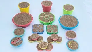 Satisfying ASMR amazing video/ how to make sand art in glass