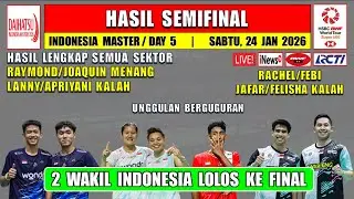 Hasil Lengkap Semifinal Indonesia Master 2026 Hari Ini ~ 2 WAKIL INDONESIA LOLOS KE FINAL
