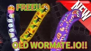 Wormate.io - How To Get Old Wormate + Skins FREE!!