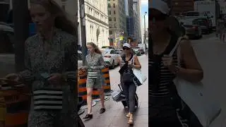 Walk on Bay Street in Toronto 🇨🇦 #shorts